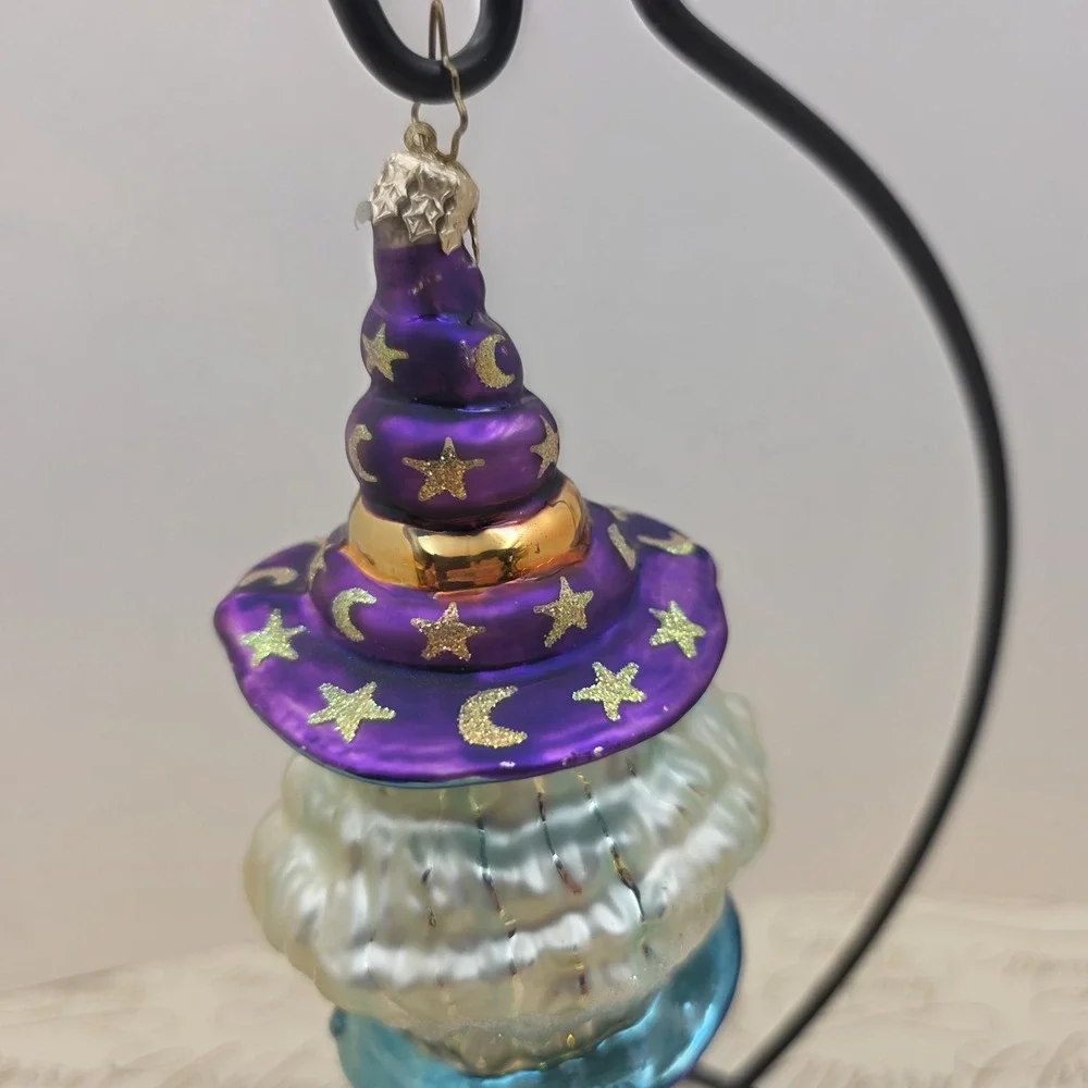 2000 Christopher Radko Good Witch Bad Witch Halloween Ornament 00-119-0 VTG 7